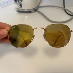 Ray Ban hexagonal Flat lenses WITH case